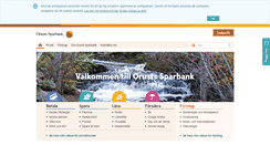 Desktop Screenshot of orustsparbank.se